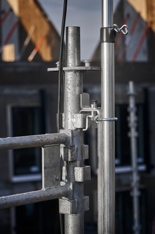 WorkLight 1 - lysmast med en enkelt fritbevægelig LED-projektør (ekskl. moms)