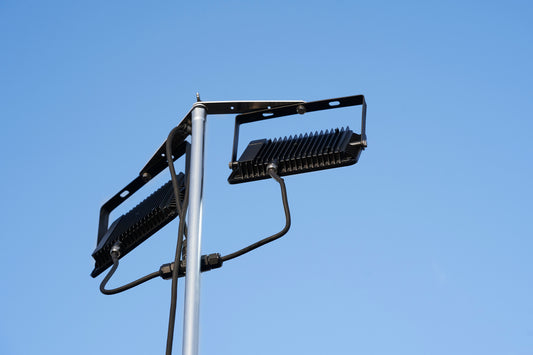 WorkLight 2 - lysmast med to fritbevægelige LED-projektører (ekskl. moms)